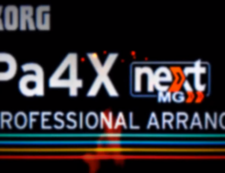KORG PA4X NEXT OS MGII /MG 1 /ORIENTAL 3.1.0