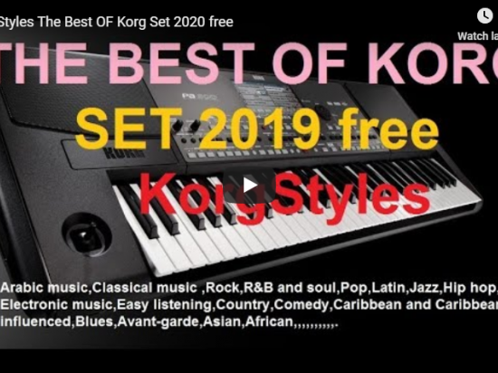 korg pa900 styles free download